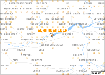 map of Schwaderloch