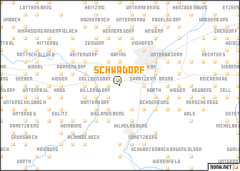 map of Schwadorf