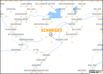 map of Schwaigen