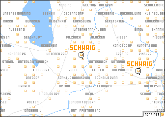 map of Schwaig