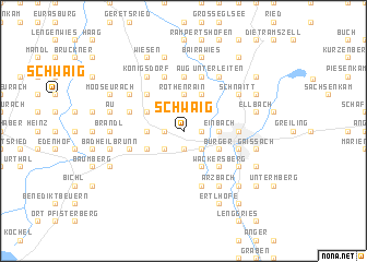 map of Schwaig