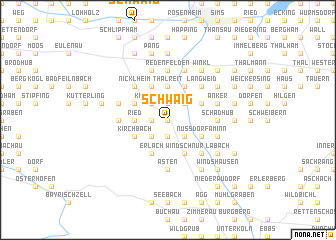 map of Schwaig