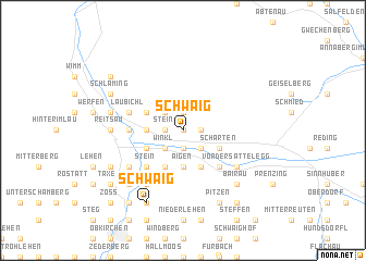 map of Schwaig