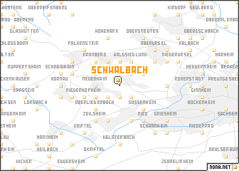 map of Schwalbach