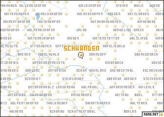 map of Schwanden