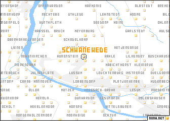 map of Schwanewede