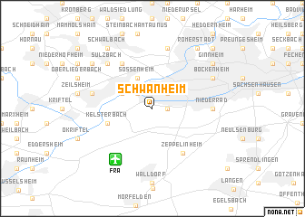 map of Schwanheim