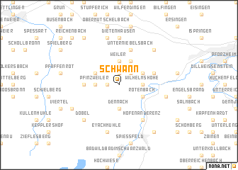 map of Schwann