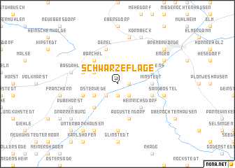 map of Schwarze Flage