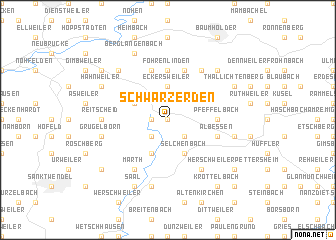map of Schwarzerden