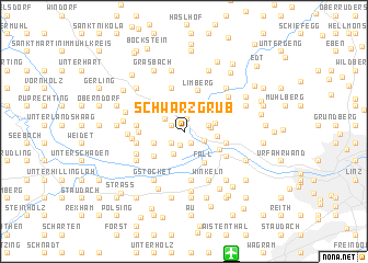 map of Schwarzgrub