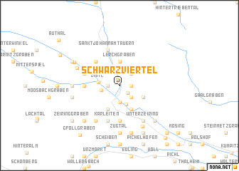 map of Schwarzviertel