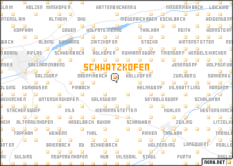 map of Schwatzkofen