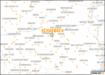 map of Schwebach