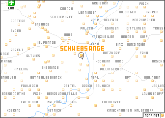 map of Schwebsange