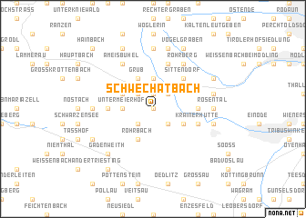 map of Schwechatbach
