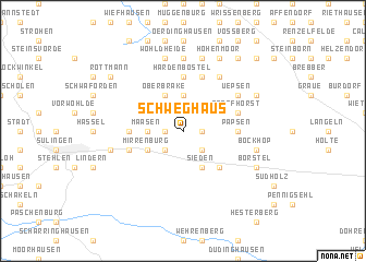 map of Schweghaus