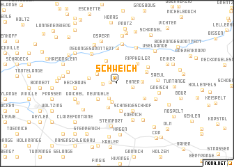 map of Schweich
