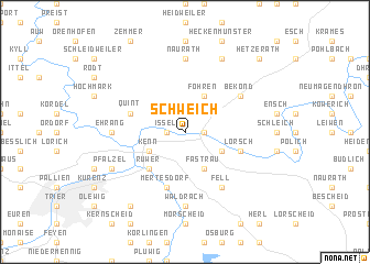 map of Schweich