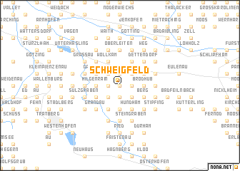 map of Schweigfeld