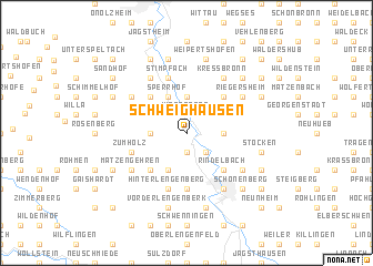 map of Schweighausen