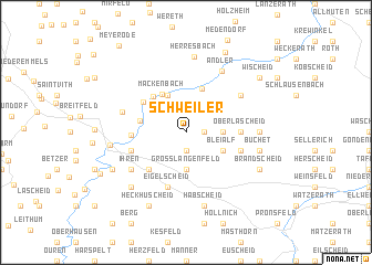 map of Schweiler