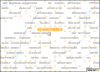 map of Schweinbach