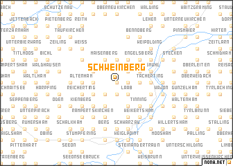 map of Schweinberg