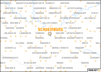 map of Schweinburg