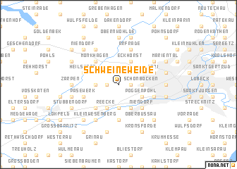 map of Schweineweide