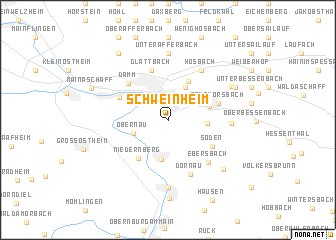 map of Schweinheim