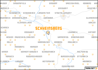 map of Schweinsberg