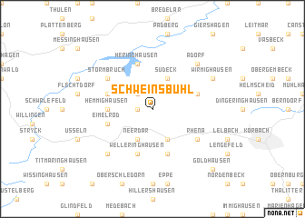 map of Schweinsbühl