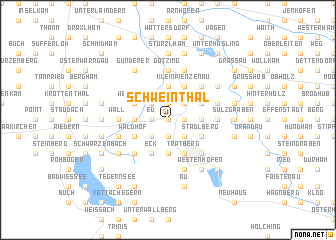 map of Schweinthal