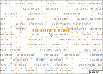 map of Schweitenkirchen