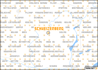 map of Schweizerberg