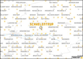 map of Schwelentrup