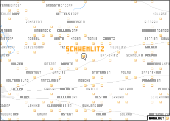 map of Schwemlitz