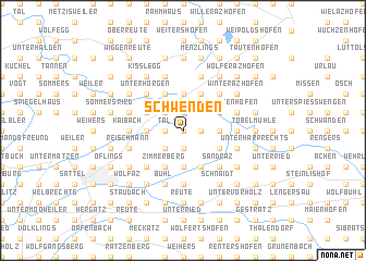 map of Schwenden