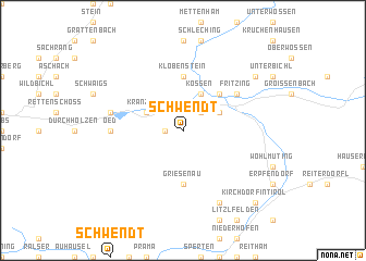 map of Schwendt