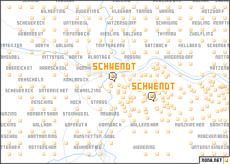 map of Schwendt