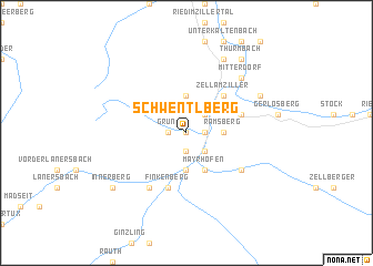 map of Schwentlberg