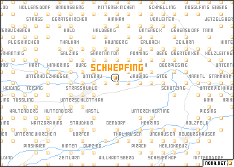 map of Schwepfing