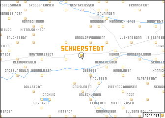 map of Schwerstedt