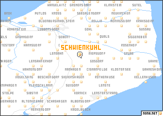 map of Schwienkuhl