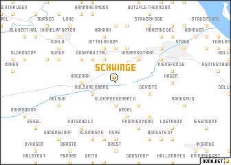 map of Schwinge