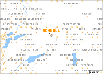 map of Schwöll