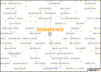 map of Schwörsheim