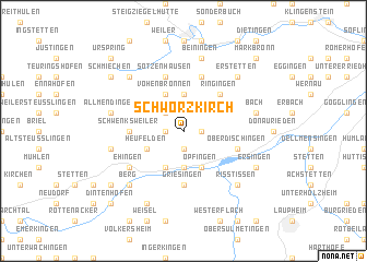 map of Schwörzkirch