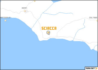 map of Sciacca